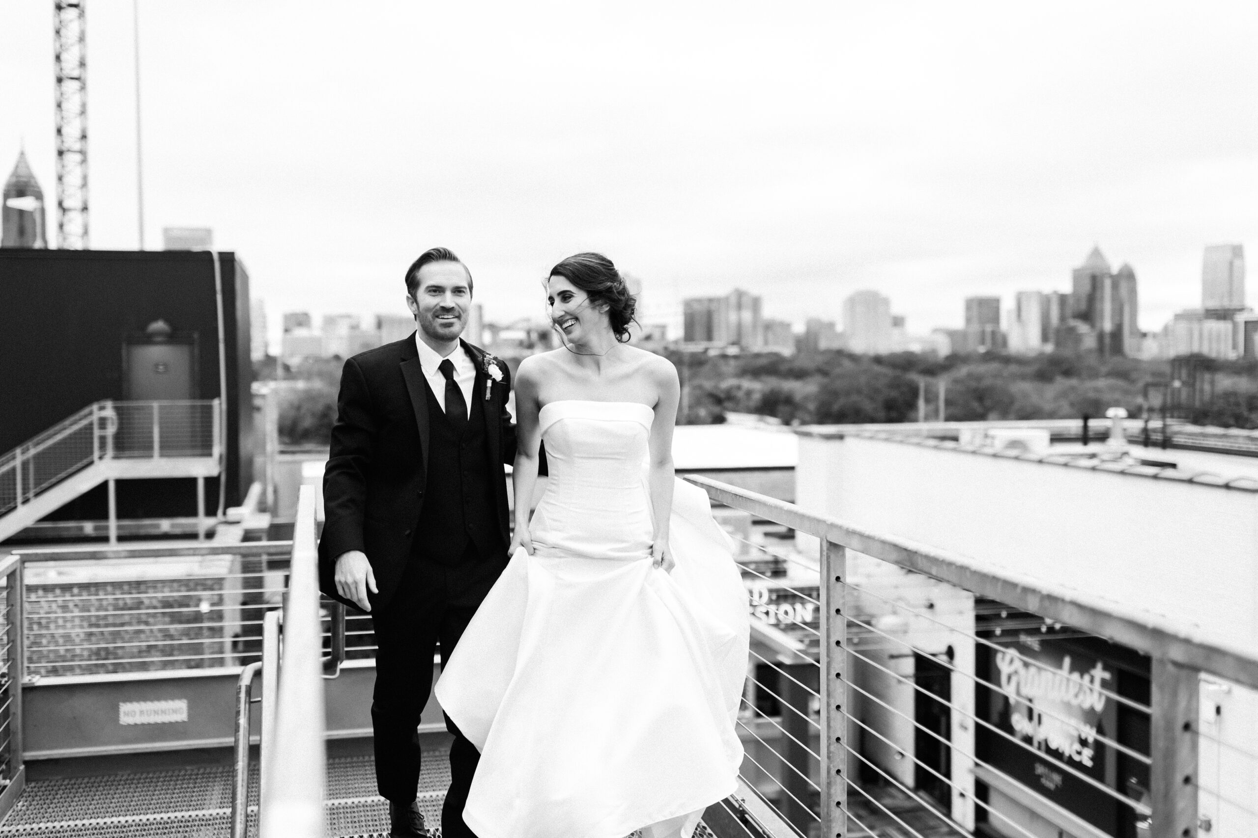 Wedding at the Roof at Ponce City Market