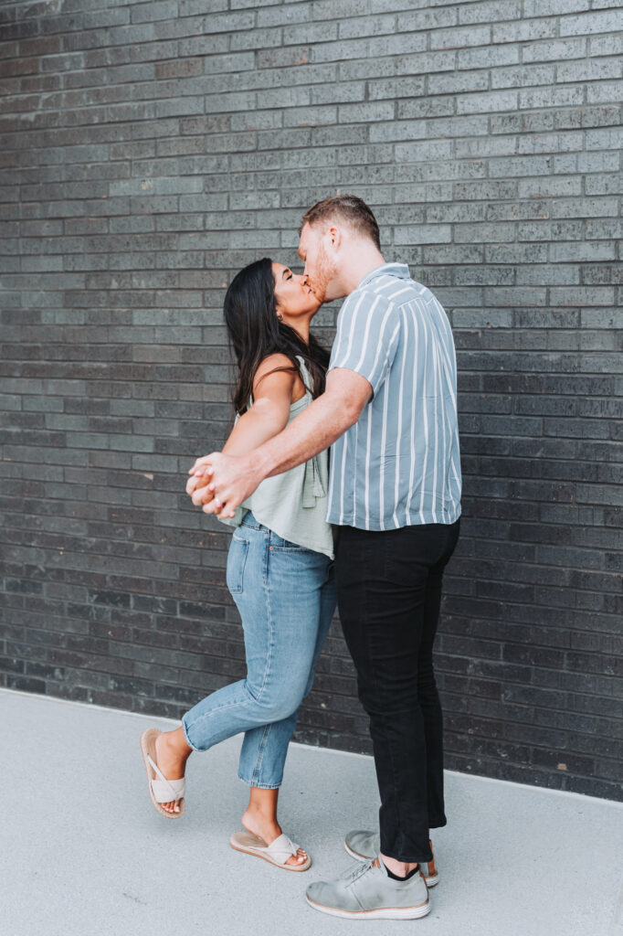 Jeni's ice cream engagement session