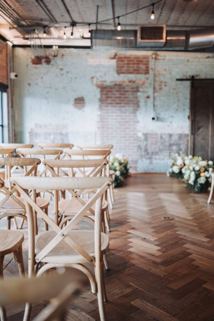 Ponce City wedding ceremony