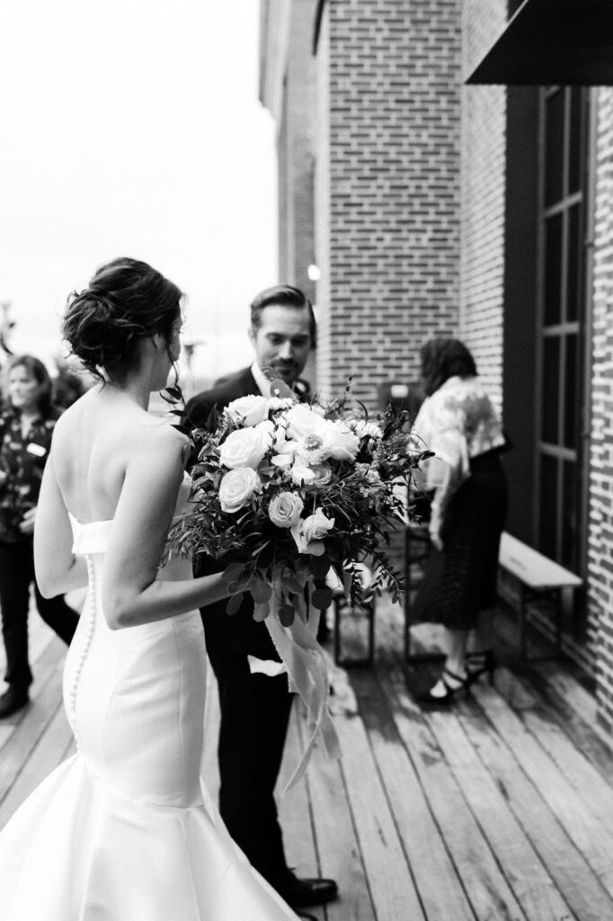 wedding at Ponce City Rooftop