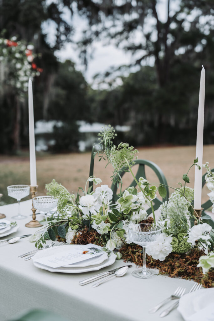 Legare Waring House wedding centerpiece